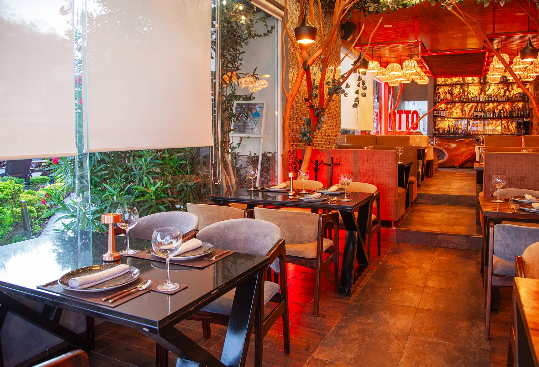 Interior del restaurante