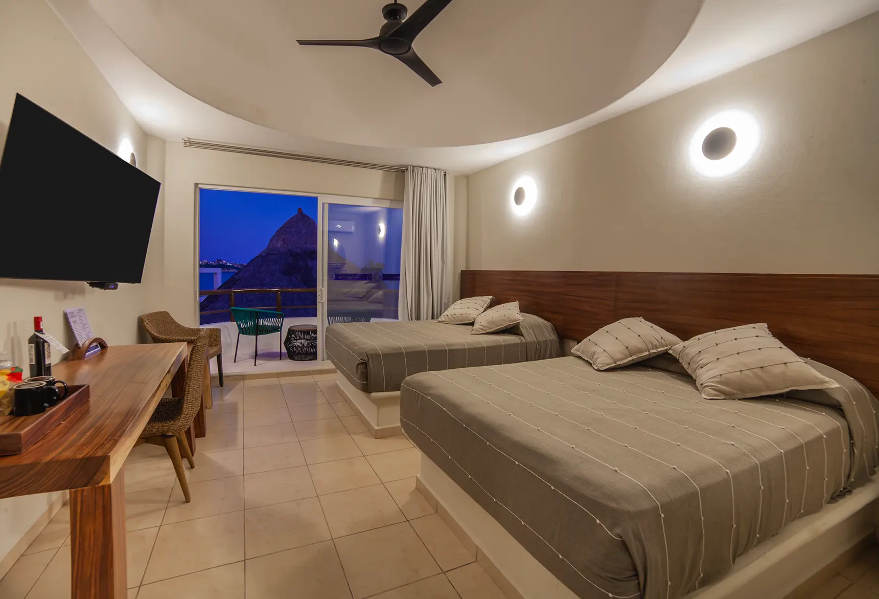 Habitación Doble Montaña con terraza